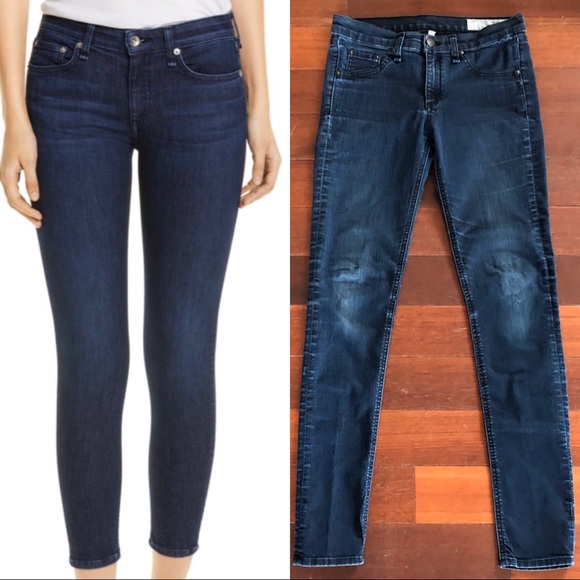 Rag & Bone The Legging Midnight Skinny Jeans - Picture 5 of 8